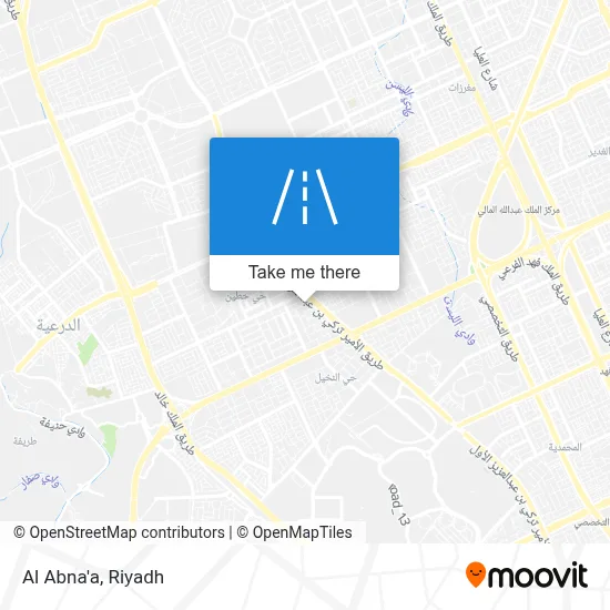 Al Abna'a map