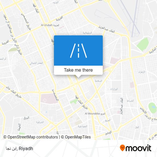 ابن نجا map