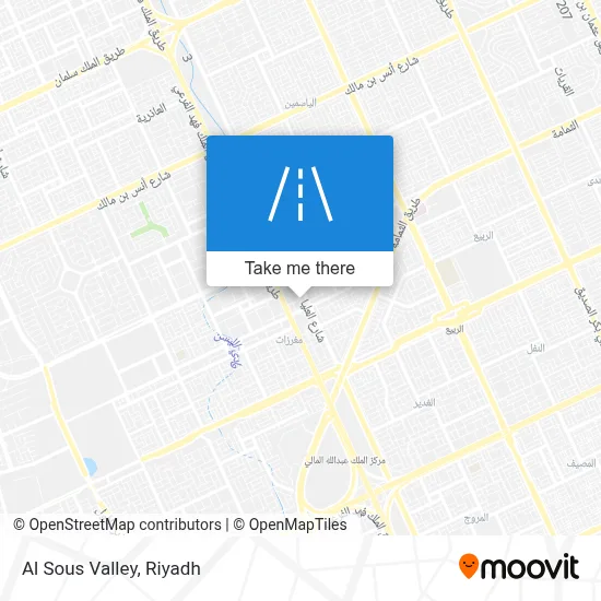 Al Sous Valley map