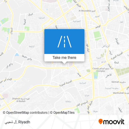 آل شعيبي map