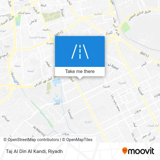 Taj Al Din Al Kandi map
