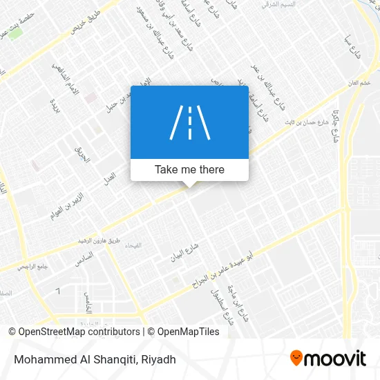 Mohammed Al Shanqiti map