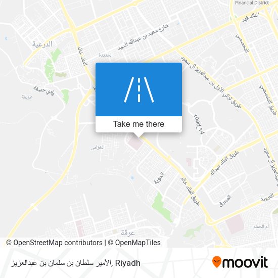 الأمير سلطان بن سلمان بن عبدالعزيز map