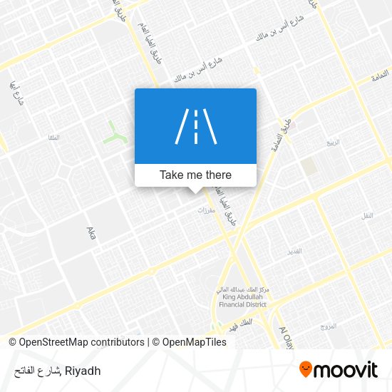 شارع الفاتح map