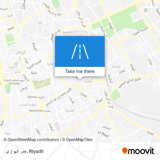 عمر الهواري map
