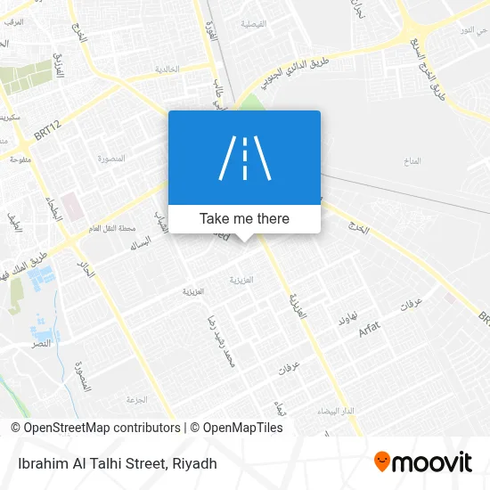Ibrahim Al Talhi Street map