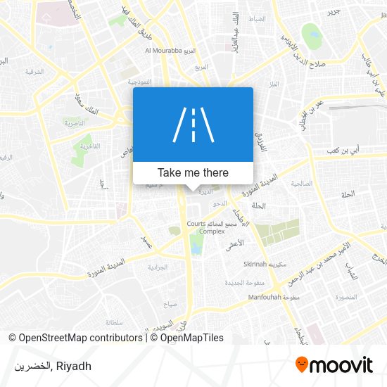 الخضرين map