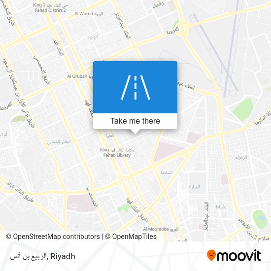 الربيع بن أنس map