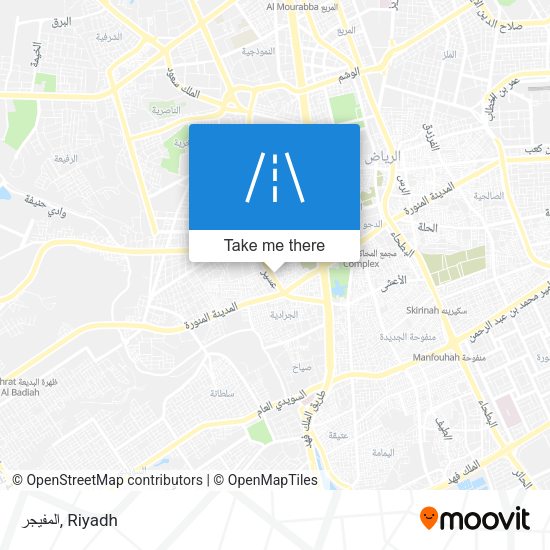 المفيجر map