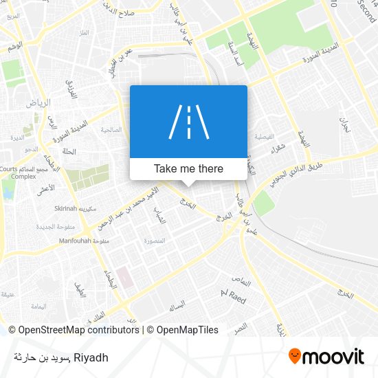 سويد بن حارثة map