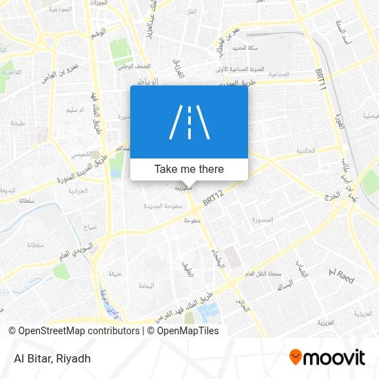 Al Bitar map