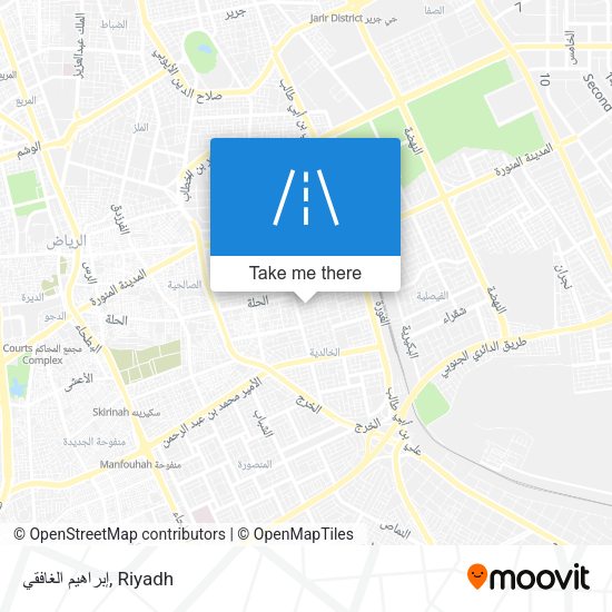 إبراهيم الغافقي map
