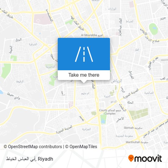 أبي العباس الخياط map