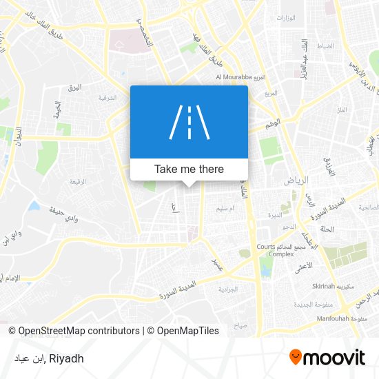 ابن عياد map