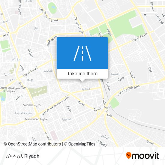 ابن غيلان map