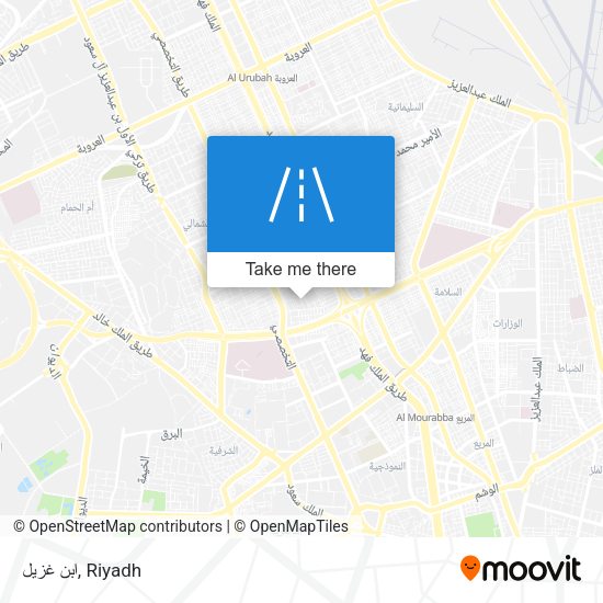 ابن غزيل map