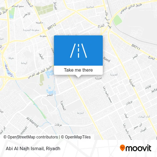Abi Al Najh Ismail map