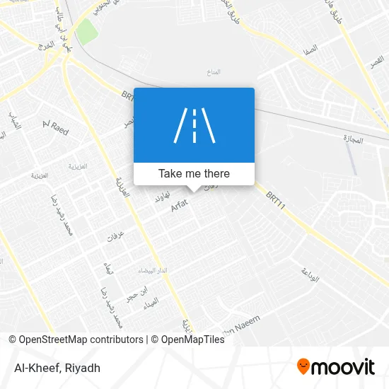 Al-Kheef map