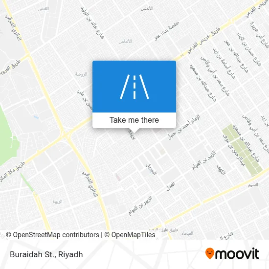 Buraidah St. map