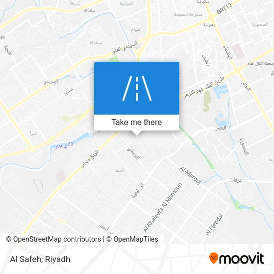 Al Safeh map