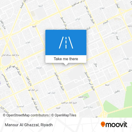 Mansur Al Ghazzal map