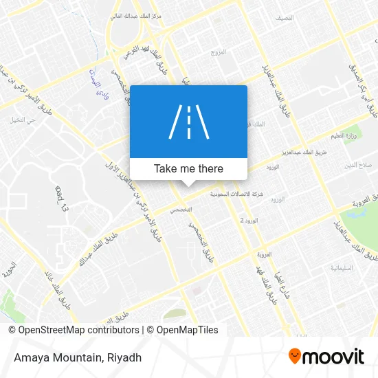 Amaya Mountain map