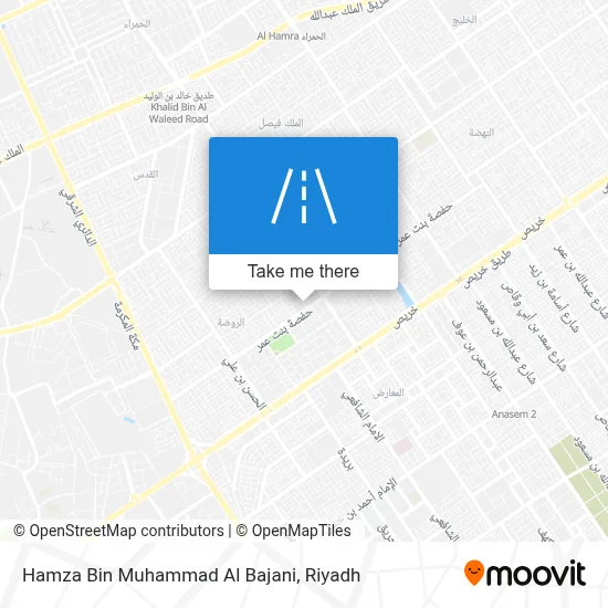 Hamza Bin Muhammad Al Bajani map