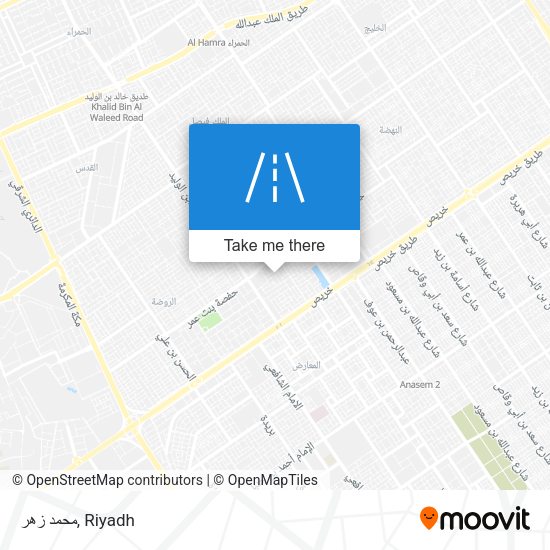 محمد زهر map
