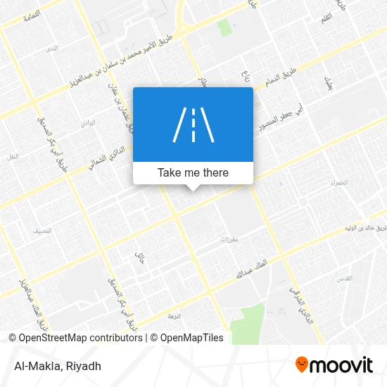 Al-Makla map