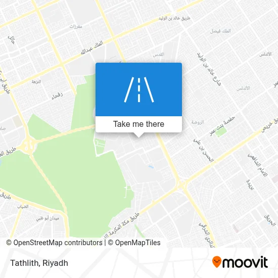 Tathlith map