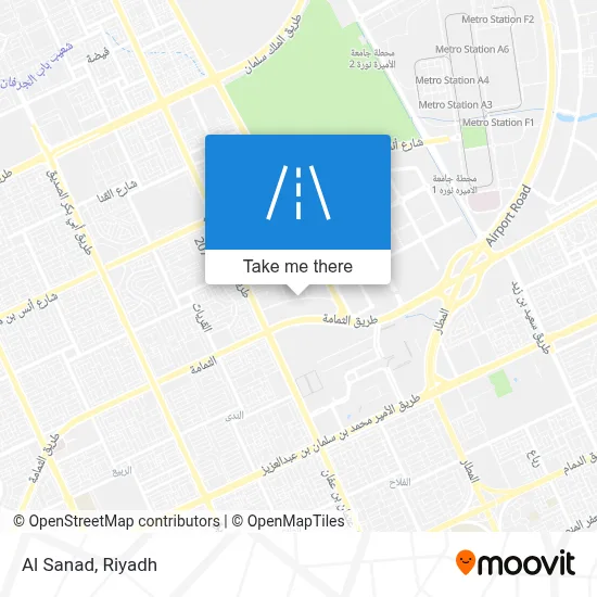 Al Sanad map