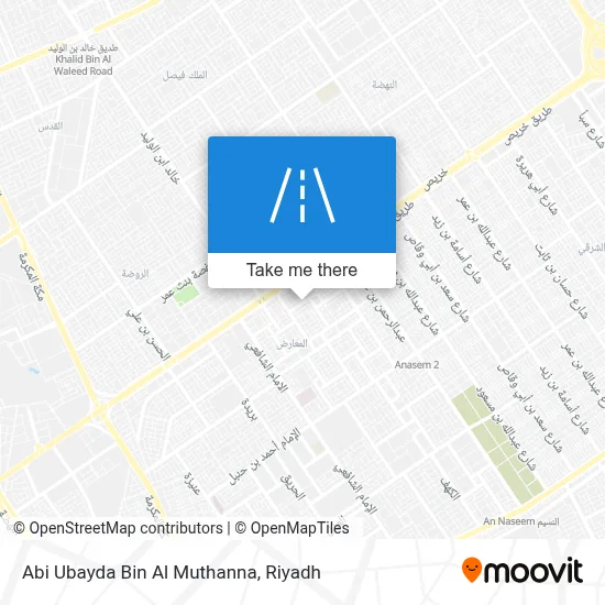 Abi Ubayda Bin Al Muthanna map