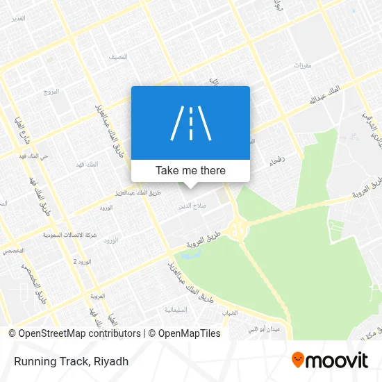 Running Track map