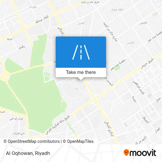 Al Oqhowan map