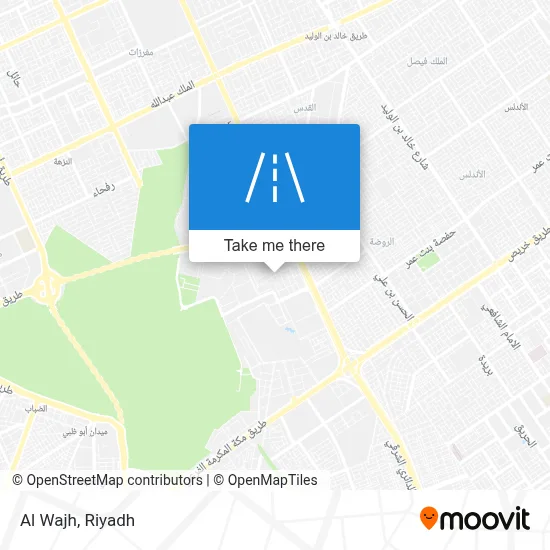 Al Wajh map
