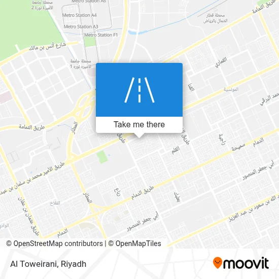 Al Toweirani map