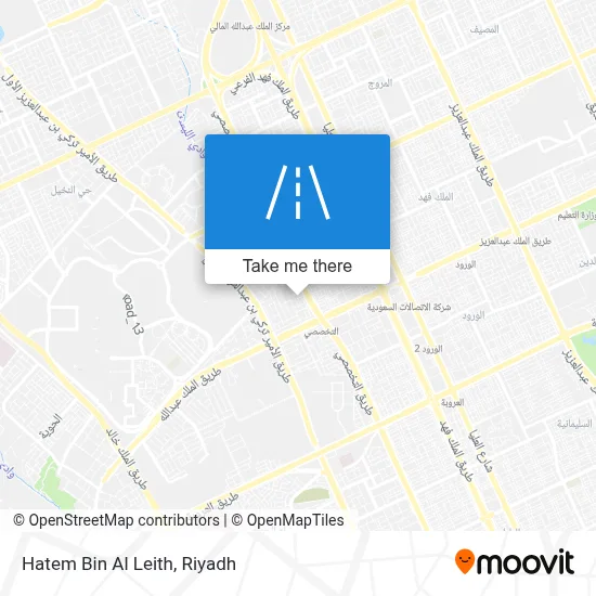 Hatem Bin Al Leith map
