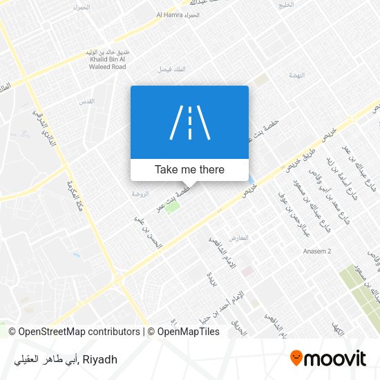 أبي طاهر العقيلي map