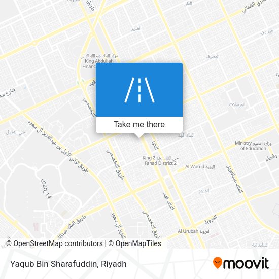 Yaqub Bin Sharafuddin map