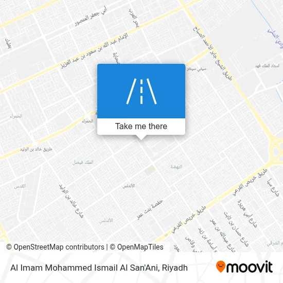 Al Imam Mohammed Ismail Al San'Ani map