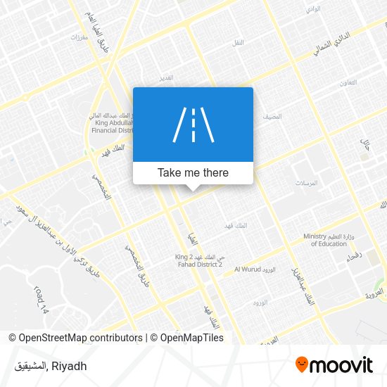 المشيقيق map