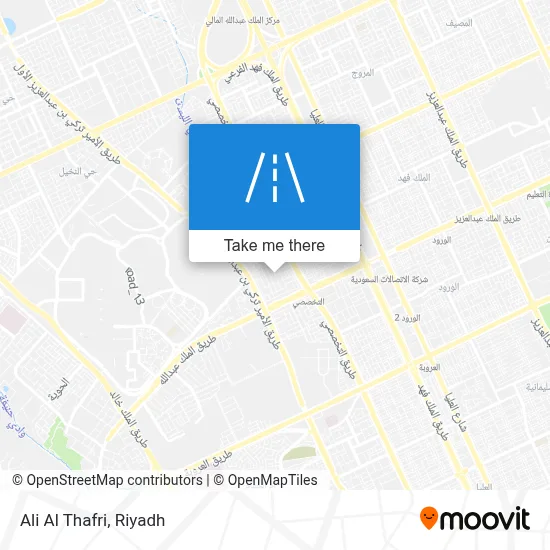 Ali Al Thafri map