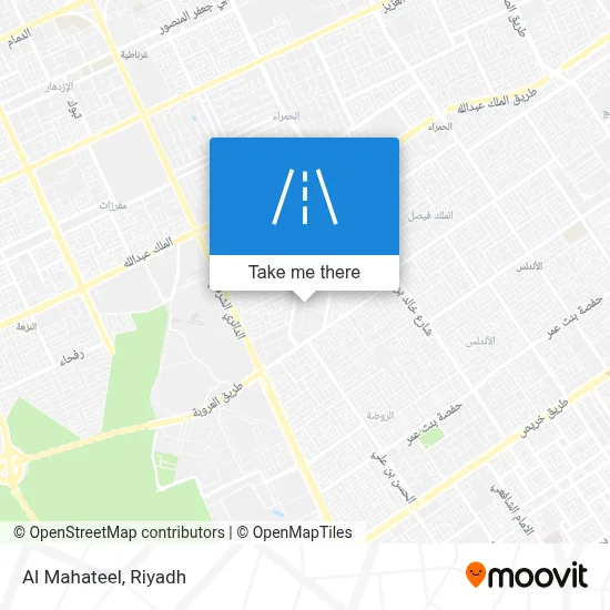 Al Mahateel map