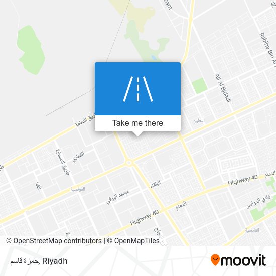 حمزة قاسم map