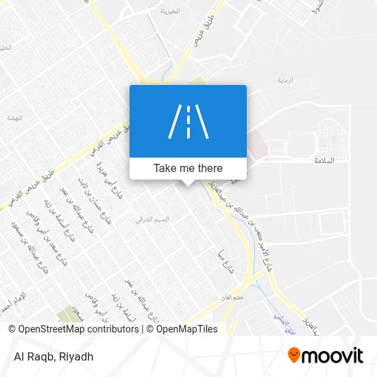 Al Raqb map