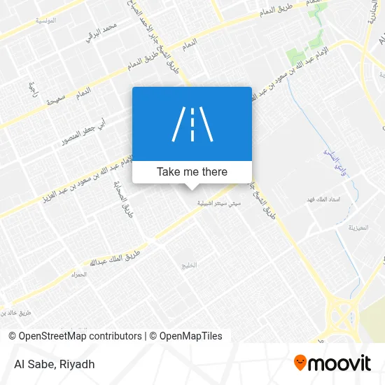Al Sabe map