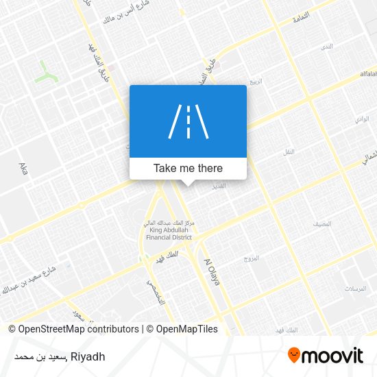 سعيد بن محمد map
