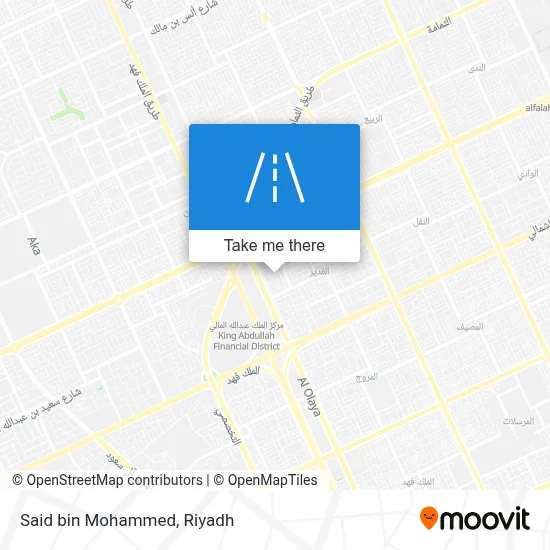 Said bin Mohammed map