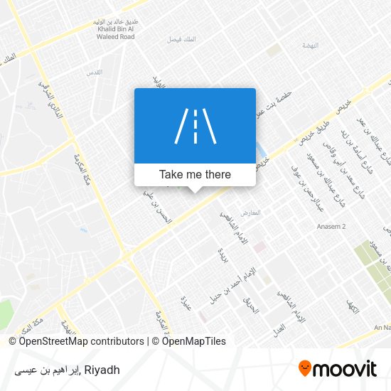 إبراهيم بن عيسى map