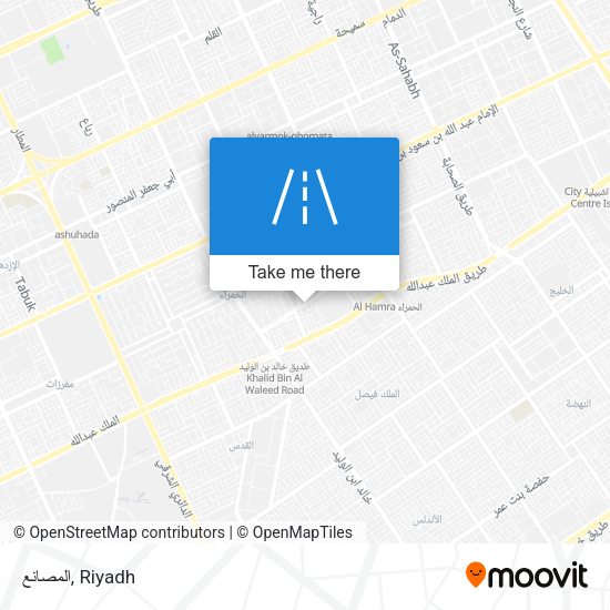 المصانع map